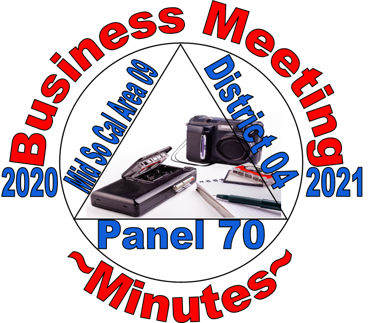 September 1, 2021; Business Meeting Minutes