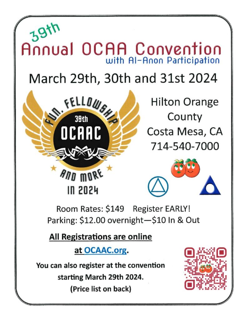 39th Annual OCAA Convention March 29-31