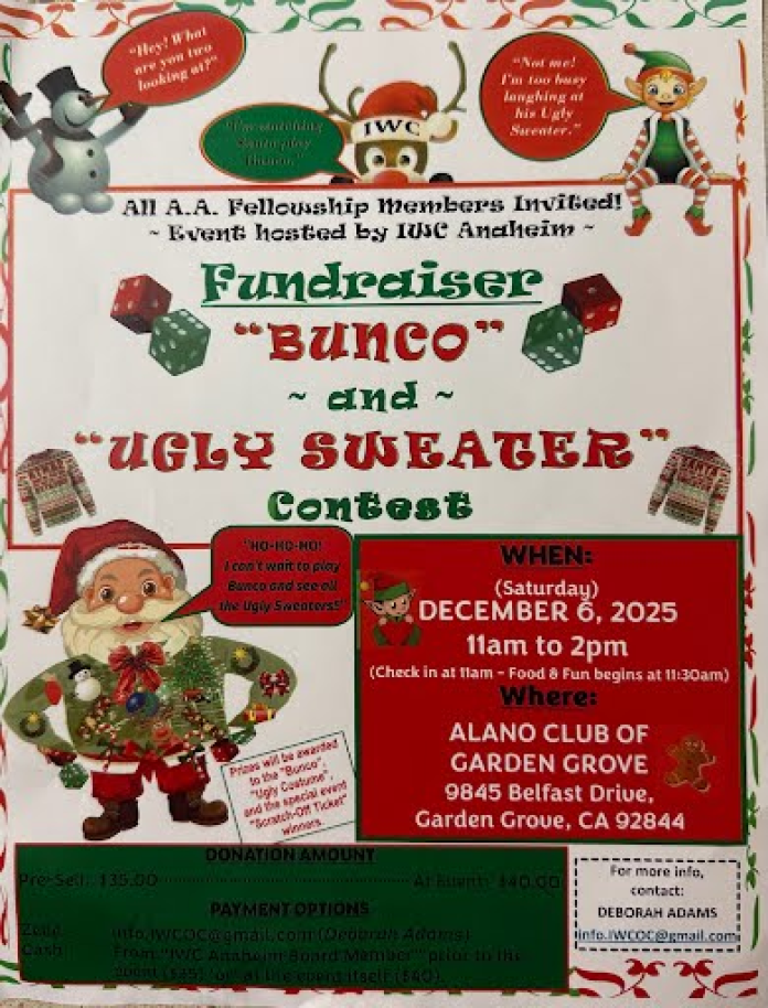 ICW OC Fundraiser